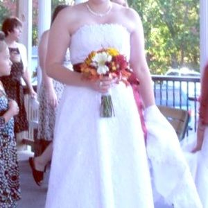 David's Bridal Wedding Dress